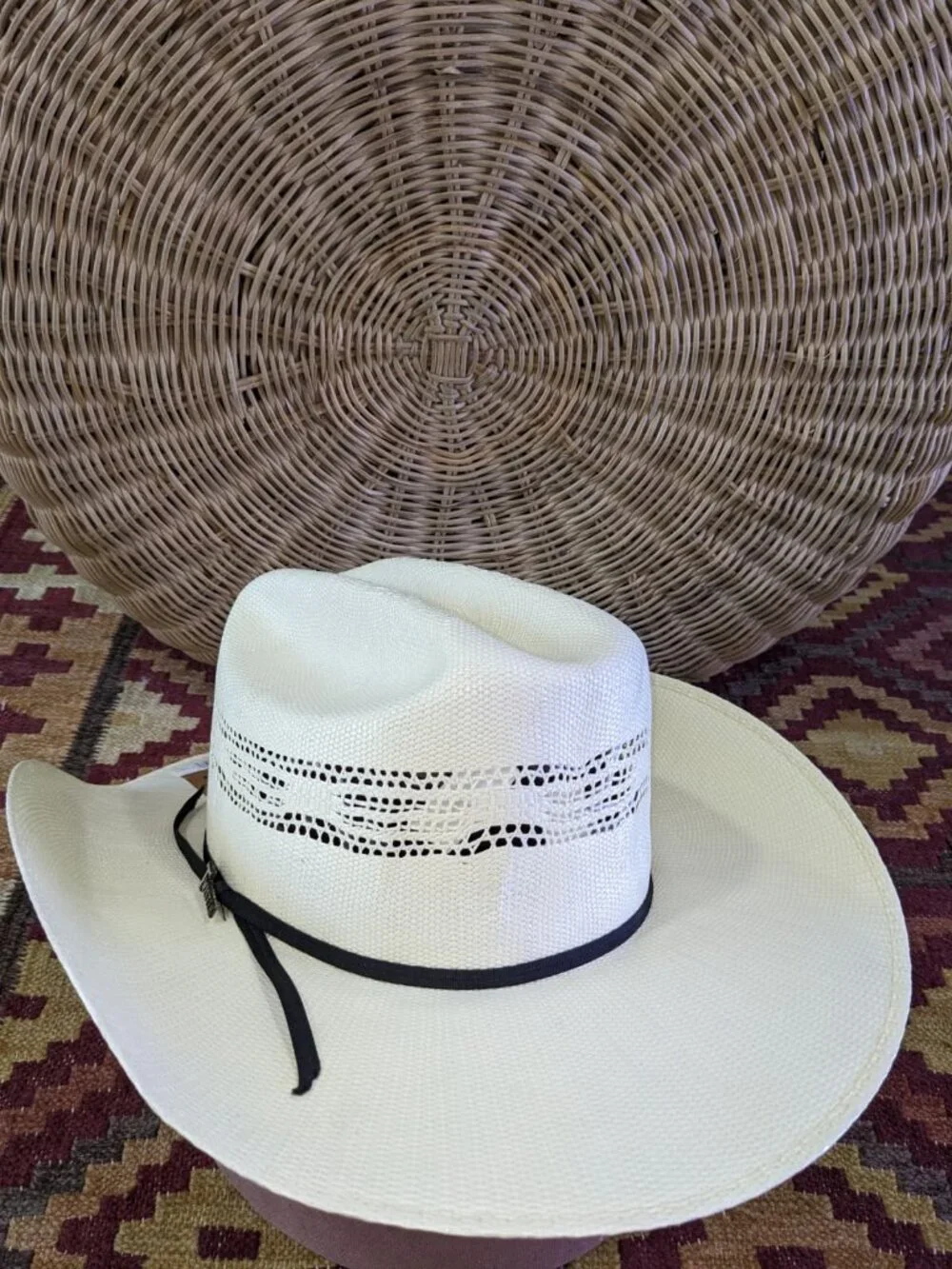 Twister Bangora Straw Cowboy Hat - Odessa 7 7/8